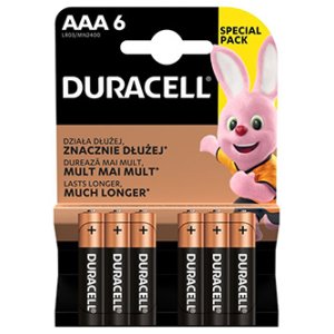 Duracell BASIC Jednorázová alkalická baterie AAA, 6-pack