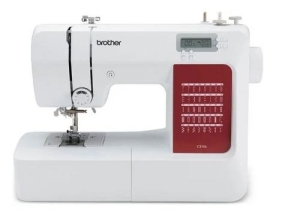 BROTHER CS10S (použitý) šicí stroj (displej, 40 stehů, zapošívací tlačítko, LED osvětlení)
