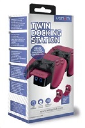 VENOM VS5010 Red PS5 Twin Docking Station