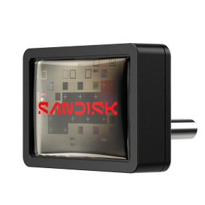 SanDisk Flash Disk 128GB Extreme Fit, USB-C, Černá