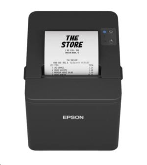 Epson TM-T20IV (101): USB + Serial, PS, Blk, EU