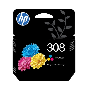 Náplň HP 308, Tri-color/Black (120/160 stran), 2-pack