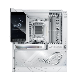 MB ASUS ROG Crosshair X870E GLACIAL /AM5/4xDDR5/M.2/W7+BT5.4/USB4/E-ATX/White