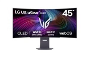 LG MT OLED 44,5" 45GX90SA - OLED panel, Smart, 3440x1440, 240Hz, 2xHDMI, DP, USB 3.0, nast výška, G-sync
