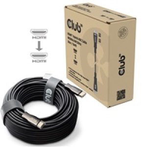 Club3D Kabel aktivní hybridní optický HDMI 2.1 8K60Hz/4K120Hz, (M/M), 50m