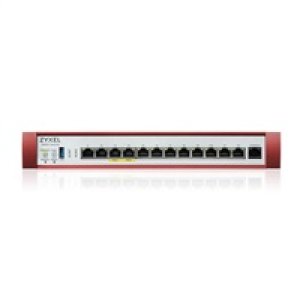 Zyxel USG FLEX500 H Series, User-definable ports with 2*2.5G, 2*2.5G( PoE+) & 8*1G, 1*USB with 1 YR Security bundle