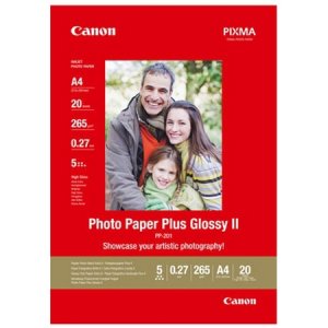 Canon Photo Paper Plus, lesklý, bílý, 10x15cm, 4x6", 100 ks, 2311B072, inkoustový