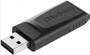 VERBATIM Flash Disk 32GB Store 'n' Go Slider, černá