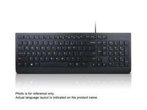 LENOVO klávesnice Essential/Drátové USB-A/CZ-SK layout/Černá