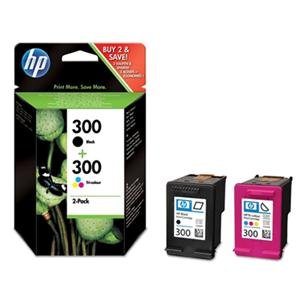 Náplň HP č.300, CN637EE černá a barevná 2-pack 