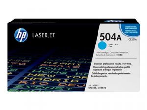 Toner HP č.504A CE251A azurový