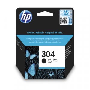 Náplň HP č.304, N9K06AE černá
