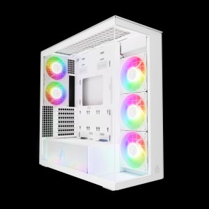 ARCTIC case Xtender Tower, transparent window, white