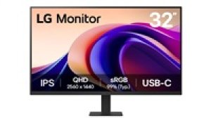 LG 32U631A-B 32"W IPS 2560x1440 5ms 5M:1 250cd HDMI USB-C(15W) 100Hz