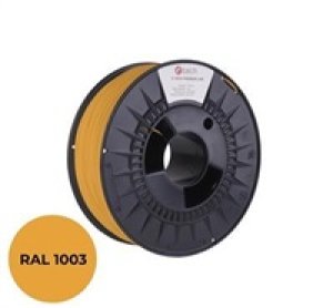 C-TECH Tisková struna (filament) PREMIUM LINE, PLA, signální žlutá, RAL1003, 1,75mm, 1kg