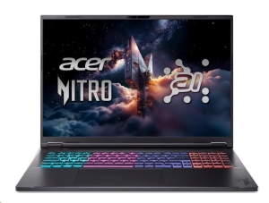 ACER NTB Nitro 18 AI (AN18-61-R39R),R AI 9 365,18"WQXGA,32GB,1TB SSD,RTX 5070 Ti,Linux,Black
