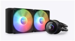 NZXT vodní chladič Kraken 240 RGB / 2x120mm fan / 4-pin PWM / LCD disp. / 6 let