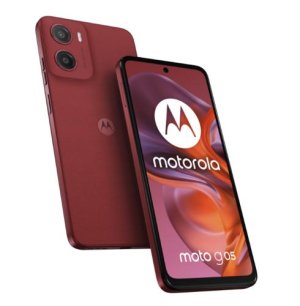 MOTOROLA Moto G05 4+128GB Dual SIM Plum Red (Vegan Leather)