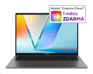 ASUS NTB Vivobook S16 OLED (S3607AA-OLED014X), Ultra 9 386H, 16" 1920 x 1200, 32GB, 1TB SSD, Intel Arc, W11 Pro, Gray