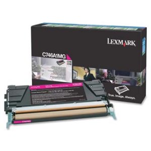 Toner Lexmark C746A1MG purpurový