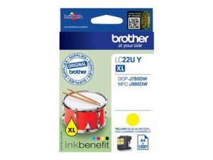 Náplň Brother LC-22UY žlutá