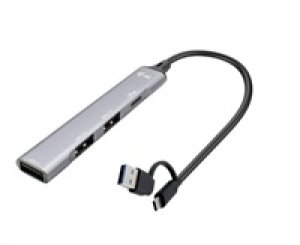 i-Tec USB-A/USB-C Metal HUB 1x USB-C 3.1 + 3x USB 2.0
