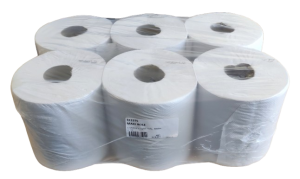 Role se středovým odvinem, 300m, 1vrstvé, recykl 75%, 6 RL