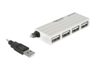 Delock HUB USB 2.0 - Rozbočovač - 4 x USB 2.0 - desktop