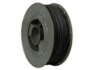 C-TECH Tisková struna (filament) ESSENTIAL LINE, PLA, černá, 1,75mm, 1kg