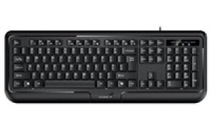 GENIUS klávesnice KB-118 II / Drátová/ Copilot/ USB/ černá/ CZ+SK layout