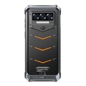 Rugged Smartphone Oukitel WP38 MT8788 6GB 256GB 10600-15W A13, Black w Orange [No Charger]