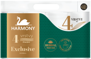 TP Harmony Excl. Herbal Perf., 8 rolí