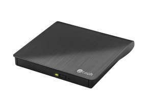 Bundle externí DVD vypalovačka C-tech DVD-USB-AC + dárek 10ks MAXELL DVD-R 4,7GB 16X