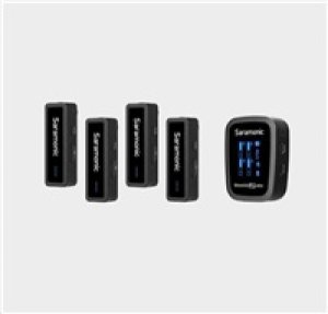 Saramonic Blink 500 Pro B8 2.4GHz 4-Ch Wireless Microphone System with Case and Onboard recording