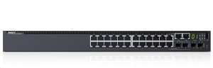 Dell Networking S3124 L3 24x 1GbE 2xCombo 2x 10GbE SFP+ fixed ports Stacking IO to PSU airflow 1x AC PSU
