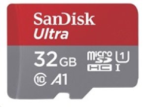 SanDisk MicroSDHC karta 128GB Ultra (140MB/s, A1 Class 10 UHS-I ) + adaptér