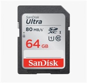 SanDisk Ultra/SDXC/64GB/100MBps/UHS-I U1 / Class 10
