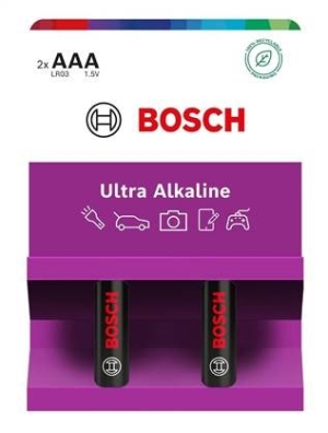 Bosch LR03UA2B/00 Ultra Alkaline (Blistr 2 ks)