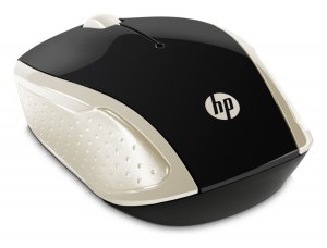 HP 200/Cestovní/Optická/Bezdrátová USB/Zlatá