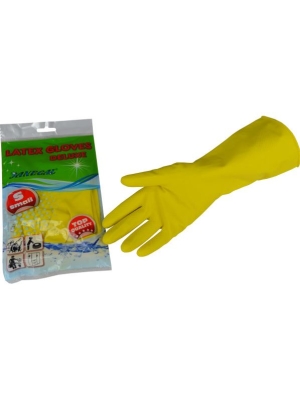 Rukavice DELUXE latexové S žluté