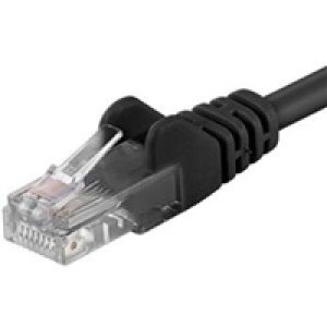 PremiumCord Patch kabel UTP RJ45-RJ45 CAT6 5m černá
