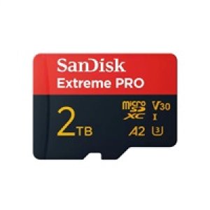 SanDisk micro SDXC karta 2TB Extreme PRO (250 MB/s A2 UHS-I U3 V30) + adaptér