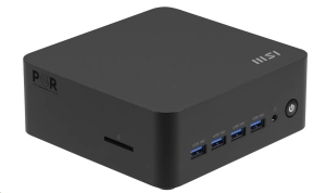 MSI PC Cubi Z AI 8M-004BEU, R9 8945HS, N/A, N/A SSD, N/A, No OS, Black