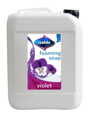 Isolda Violet pěnové mýdlo 5 L
