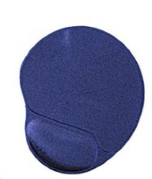 GEMBIRD Podložka pod myš gelová ergonomická Maxi, modrá