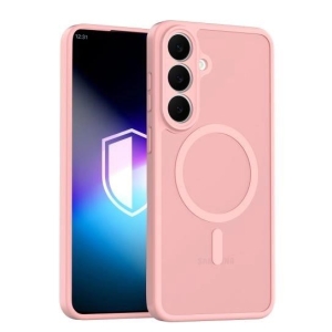 3mk ochranný kryt Misty MagCase Pink pro Samsung Galaxy S26 FE