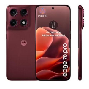 MOTOROLA EDGE 70 PRO 5G 8+256GB Dual SIM PANTONE Zinfandel (Red)