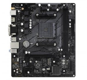 ASROCK MB B550M-HDV (AM4, amd B550, 2xDDR4 4733, 4xSATA3, 7.1, VGA+DVI+HDMI, M.2, USB3.1, mATX)