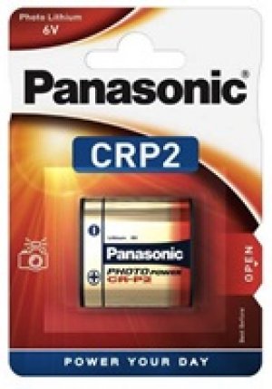 PANASONIC Lithiové - FOTO baterie CR-P2L/1BP 6V (blistr - 1ks)