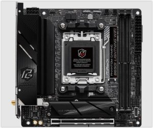 ASROCK B650I LIGHTNING WIFI (AM5, amd B650, 2xDDR5 7200Nhz, PCIE 4.0, HDMI, 2xSATA3 +2xM.2, USB3.2 G2, GLAN 2,5G, mini ITX)